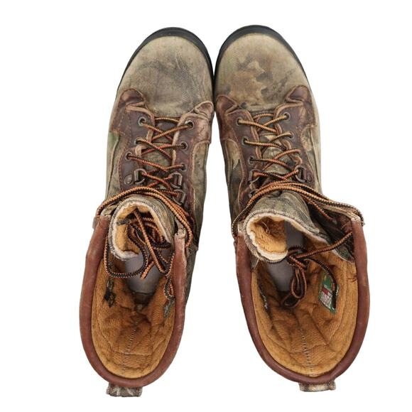 Danner Boots Mens 7 Combat Hunting Waterproof 600g Insulated Camo Outdoor Retro - Picture 7 of 16